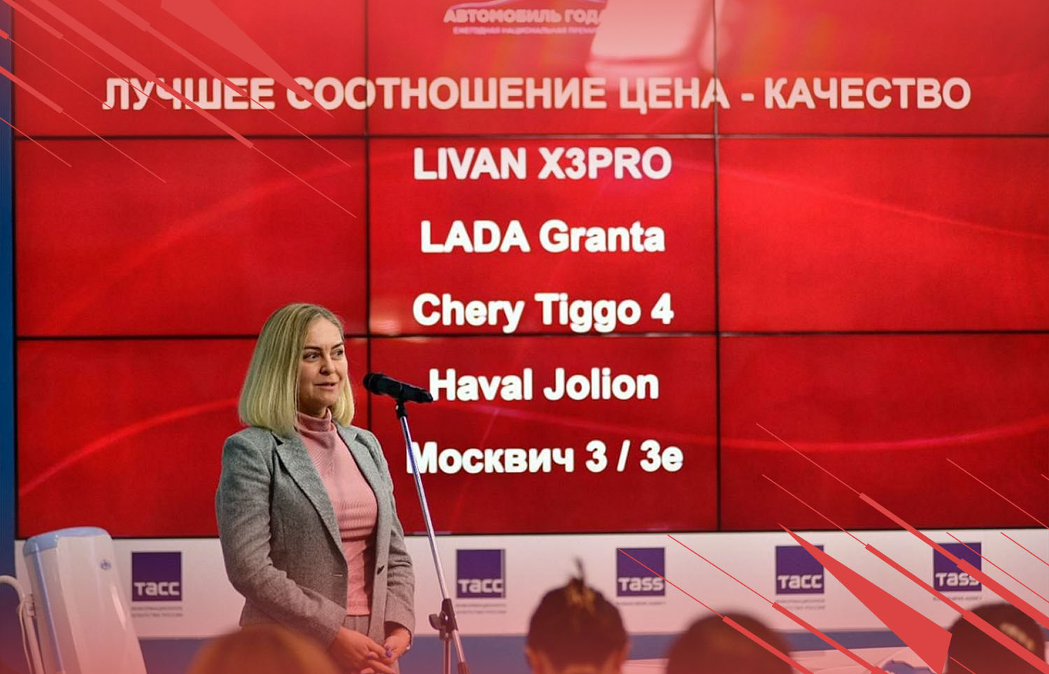 «Автомобиль года в России – 2023» номинация «Лучшее соотношение цена-качество»